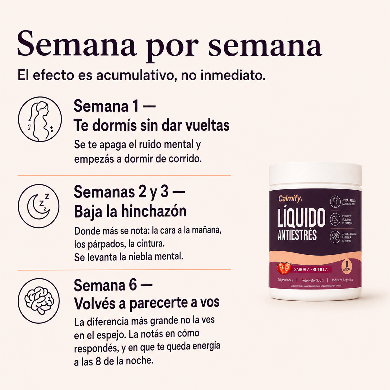Calmify Anti Estrés - Decile Adiós a la Hinchazón del Rostro, al Cansancio y al Estrés