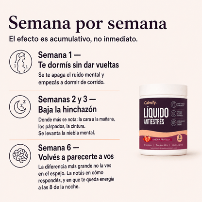 Calmify Anti Estrés - Decile Adiós a la Hinchazón del Rostro, al Cansancio y al Estrés