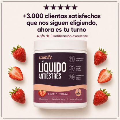 Calmify Anti Estrés - Decile Adiós a la Hinchazón del Rostro, al Cansancio y al Estrés